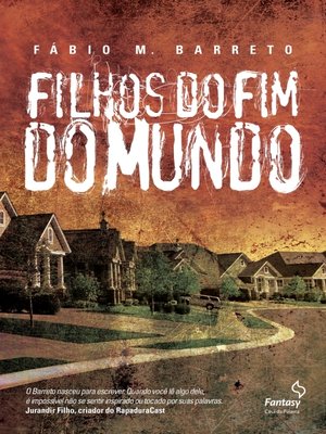 cover image of Filhos do Fim do Mundo